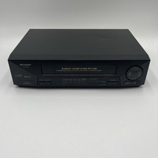 Reproductor Grabador de Video Cassette Sharp VHS 4 Cabezales Modelo VC-A410U Probado Sin Control Remoto segunda mano  Embacar hacia Mexico