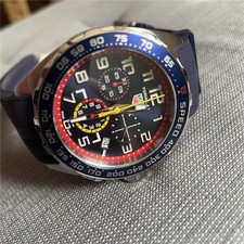 TAG Heuer Formula 1 QUARTZ Chronograph 43mm Mens Watch BLUE CAZ101AL RUBBER BAND, usado comprar usado TAG Heuer Formula 1 QUARTZ Chronograph 43mm Mens Watch BLUE CAZ101AL RUBBER BAND, usado comprar usado  Enviando para Brazil