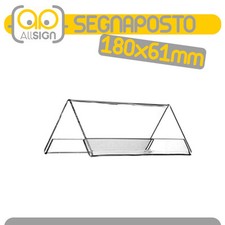 Segnaposto 180x61mm banco usato  Milano