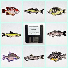 Game fish embroidery for sale  Chicago