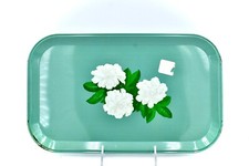 Usado, Bandeja vintage Gardenia Han-D, verde, gardênias brancas, folhas, 14 x 8,5 comprar usado Usado, Bandeja vintage Gardenia Han-D, verde, gardênias brancas, folhas, 14 x 8,5 comprar usado  Enviando para Brazil