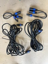 Speakon cables 2x10m for sale  SOUTHAM