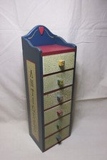 Drawer antiqued wooden for sale  Warrensburg