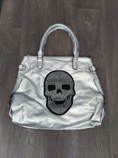 Handtasche shopper silber gebraucht kaufen  Deutschland