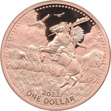 Bison Hunter - 1 Dollar 2022 Mesa Grande comprar usado  Enviando para Brazil