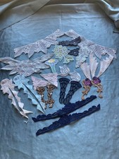 Vintage embroidered appliques for sale  RICKMANSWORTH