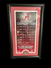 Moeda de bronze Alabama Crimson Tide 18 vezes campeões nacionais "legada" foto em perfeito estado comprar usado  Enviando para Brazil