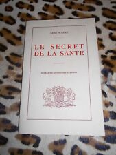 Warre secret santé d'occasion  Isigny-le-Buat