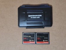 Cartões de memória 2 x 64GB 32GB Sandisk Extreme Pro 160MB/s UDMA7 CF Compactflash comprar usado  Enviando para Brazil
