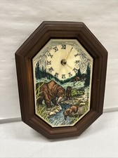 Wooden wall clock for sale  Porterville