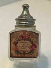 Usado, Garrafa de pó anti-séptico antiga colecionável com tampo de metal comprar usado Usado, Garrafa de pó anti-séptico antiga colecionável com tampo de metal comprar usado  Enviando para Brazil