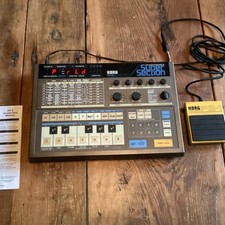 Sintetizador portátil Korg PSS-50 programável super seção testado e pedal comprar usado  Enviando para Brazil