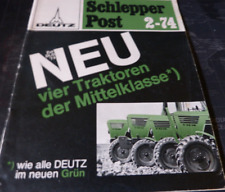 Deutz schlepper post gebraucht kaufen  Künzing