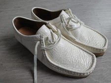 Clarks wallabee weiß gebraucht kaufen  Westerland