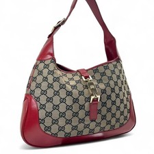 Bolsa de ombro Gucci Jackie autêntica presente couro clássico usado comprar usado  Enviando para Brazil
