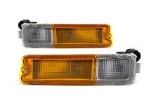 Conjunto de indicadores frontais Mitsubishi L200 96-06 repetidores laranja claro esquerda direita comprar usado  Enviando para Brazil