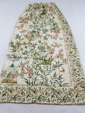 Painel de cortina impresso vintage com gaiola e motivo botânico 79x43 polegadas comprar usado  Enviando para Brazil