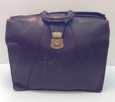 Bolsa médica de couro marrom vintage para médicos steampunk mala viagem decoração para casa comprar usado  Enviando para Brazil