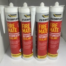 Sellador intumescente Everbuild Everflex Fire Mate blanco 295 ml x 4 B segunda mano  Embacar hacia Mexico