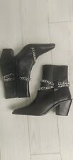 Schuh black leather for sale  LONDON