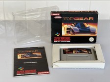 Top Gear (1992) Super Nintendo SNES Kemco jogo PAL completo, usado comprar usado  Enviando para Brazil