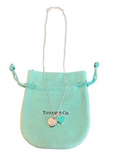 Mini colar de coração azul Return to Tiffany Tiffany Tiffany Tiffany & Co 18"" comprar usado  Enviando para Brazil