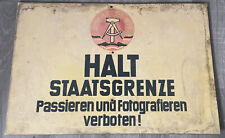 Ddr schild halt gebraucht kaufen  Potsdam