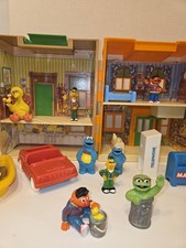 Antigo 1983 Playskool 123 Sesame Street Mr Hoopers Store Play House com bonecos, usado comprar usado Antigo 1983 Playskool 123 Sesame Street Mr Hoopers Store Play House com bonecos, usado comprar usado  Enviando para Brazil