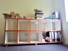 Cube storage bookcase for sale  LONDON