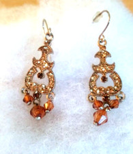 Scrolled gold tone for sale  Roebuck