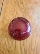 Red glass lens for sale  LAUNCESTON