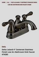 Delta leland bathroom for sale  Kaysville