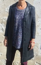 Long manteau vintage d'occasion  Beaumont-de-Lomagne
