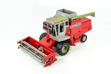 Trator agrícola combinado vintage Ertl 1/16 Massey Ferguson 850 15" vermelho comprar usado  Enviando para Brazil