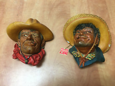 Bossons chalkware heads for sale  Merritt Island