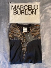 Maglietta marcello burlon usato  Perugia