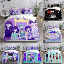 Usado, OMORI Character Something 3D Capa de Edredom Jogo Conjunto de Cama Ensolarado Fronha Colcha comprar usado  Enviando para Brazil