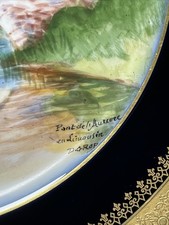 Porcelaine limoges signé d'occasion  Soultz-Haut-Rhin