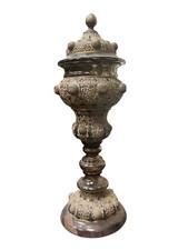 Tall lidded glass for sale  Island Park