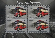 Usado, Folha de selos de ônibus 1954 BRISTOL LD (Lodekka) Double Decker British London (2012) comprar usado  Enviando para Brazil