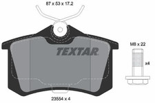 Textar 2355402 plaquettes d'occasion  Le Mans