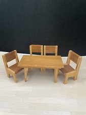 Mesa de jantar e quatro cadeiras vintage Lundby Barton, madeira, usado comprar usado  Enviando para Brazil