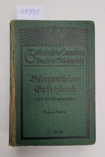 Bürgerliches gesetzbuch nebst gebraucht kaufen  Aachen