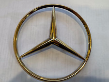 Logotipo emblema estrela folheado a ouro genuíno Mercedes Benz 110 mm 1267580158 comprar usado  Enviando para Brazil