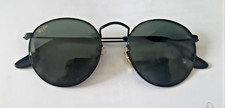 Óculos de sol vintage Bausch & Lomb Ray-Ban redondo de metal feito nos EUA BL lentes de vidro, usado comprar usado  Enviando para Brazil
