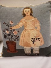 Vtg wool needlepoint for sale  Plant City