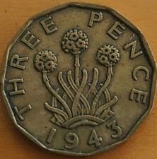 George brass threepence for sale  NOTTINGHAM