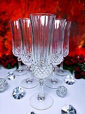 Cristal D´Arques Longchamp Sektflöte Champagner Silvester Weihnachten 24% PBO comprar usado Cristal D´Arques Longchamp Sektflöte Champagner Silvester Weihnachten 24% PBO comprar usado  Enviando para Brazil