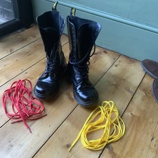 Hole martens black for sale  RAMSGATE