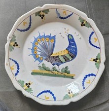 Belle assiettes paon d'occasion  Saint-Pierre-d'Oléron